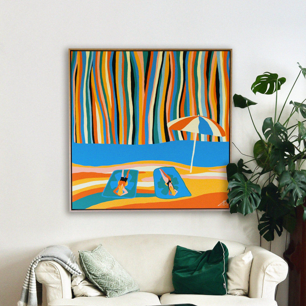 Beach Day – Fine Art Print (International only)