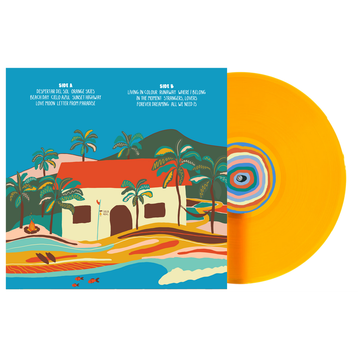 PRE-ORDER Beach Day LP 12" 180g Vinyl (Translucent Orange)