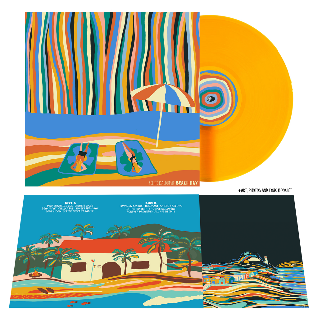 PRE-ORDER Beach Day LP 12" 180g Vinyl (Translucent Orange)