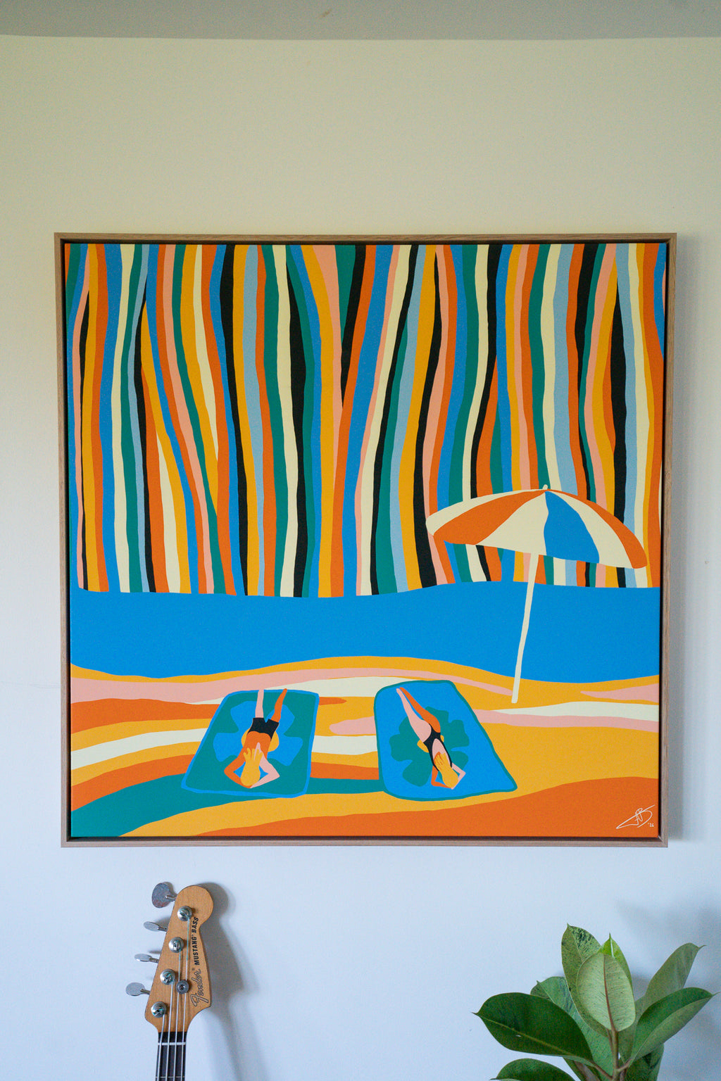 Beach Day – Fine Art Print (International only)