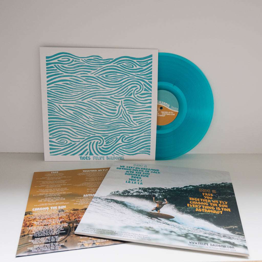 Tides LP 12" 180g Vinyl (Translucent blue)