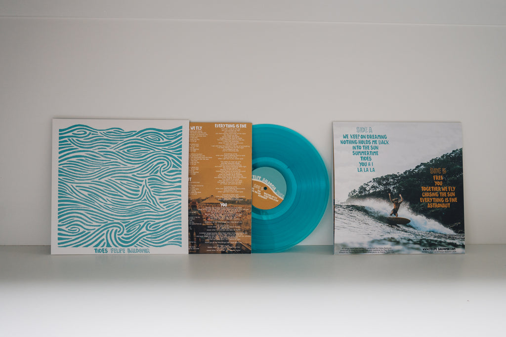 Tides LP 12" 180g Vinyl (Translucent blue)