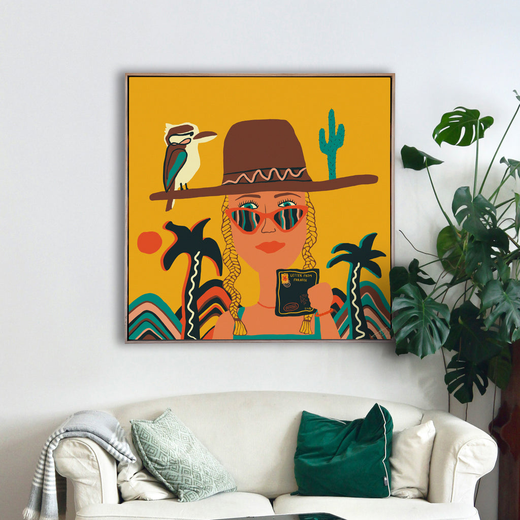 Letter From Paradise – Fine Art Print (Australia Only)