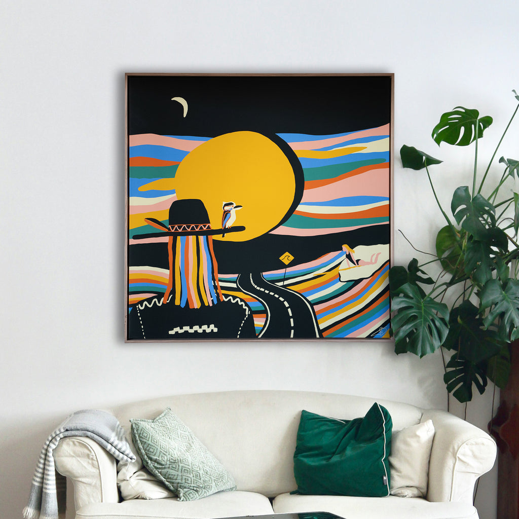 Sunset Highway – Fine Art Print (Australia Only)