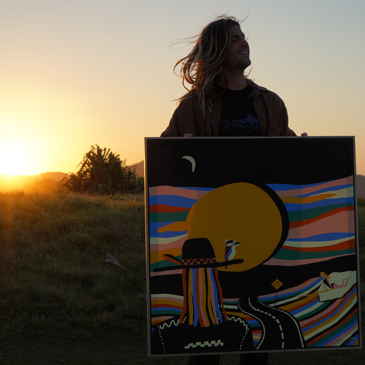 Sunset Highway – Fine Art Print (Australia Only)